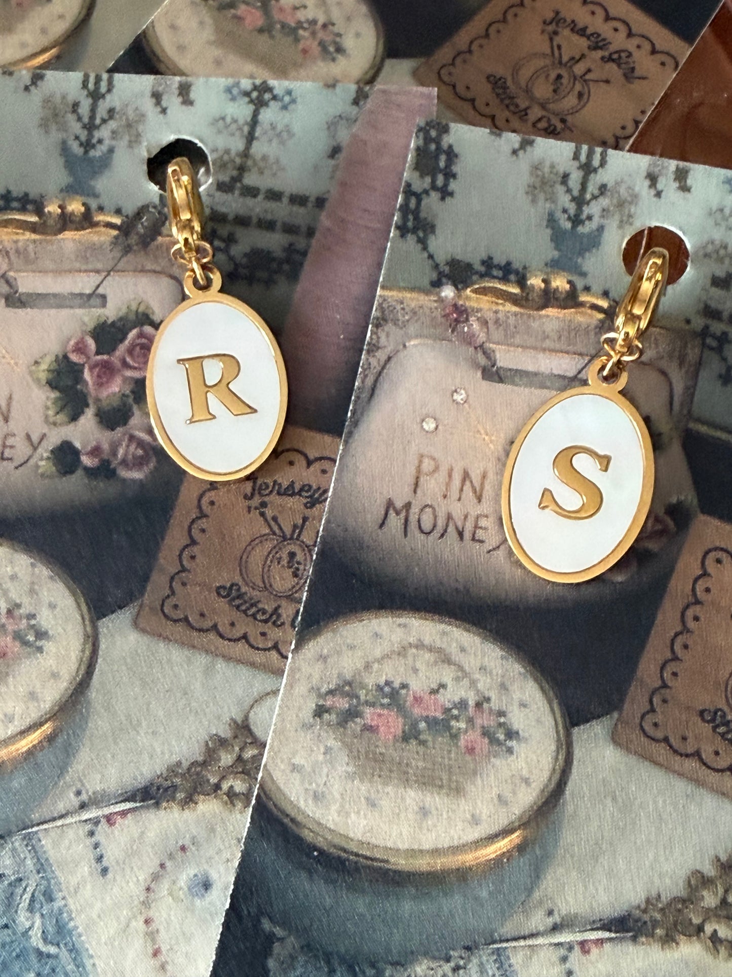 “Thee Initial” Zipper Bling