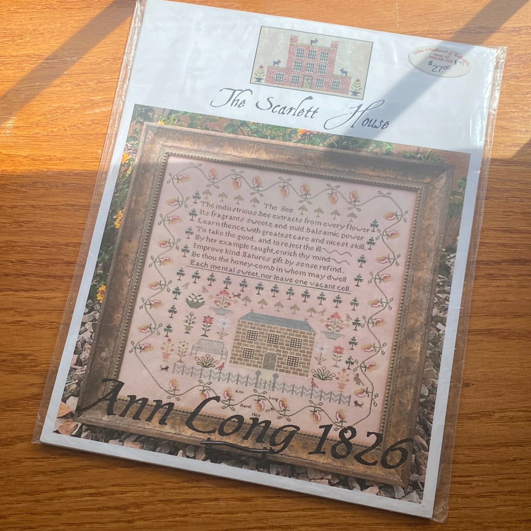 The Scarlett House “Ann Long 1826” Chart