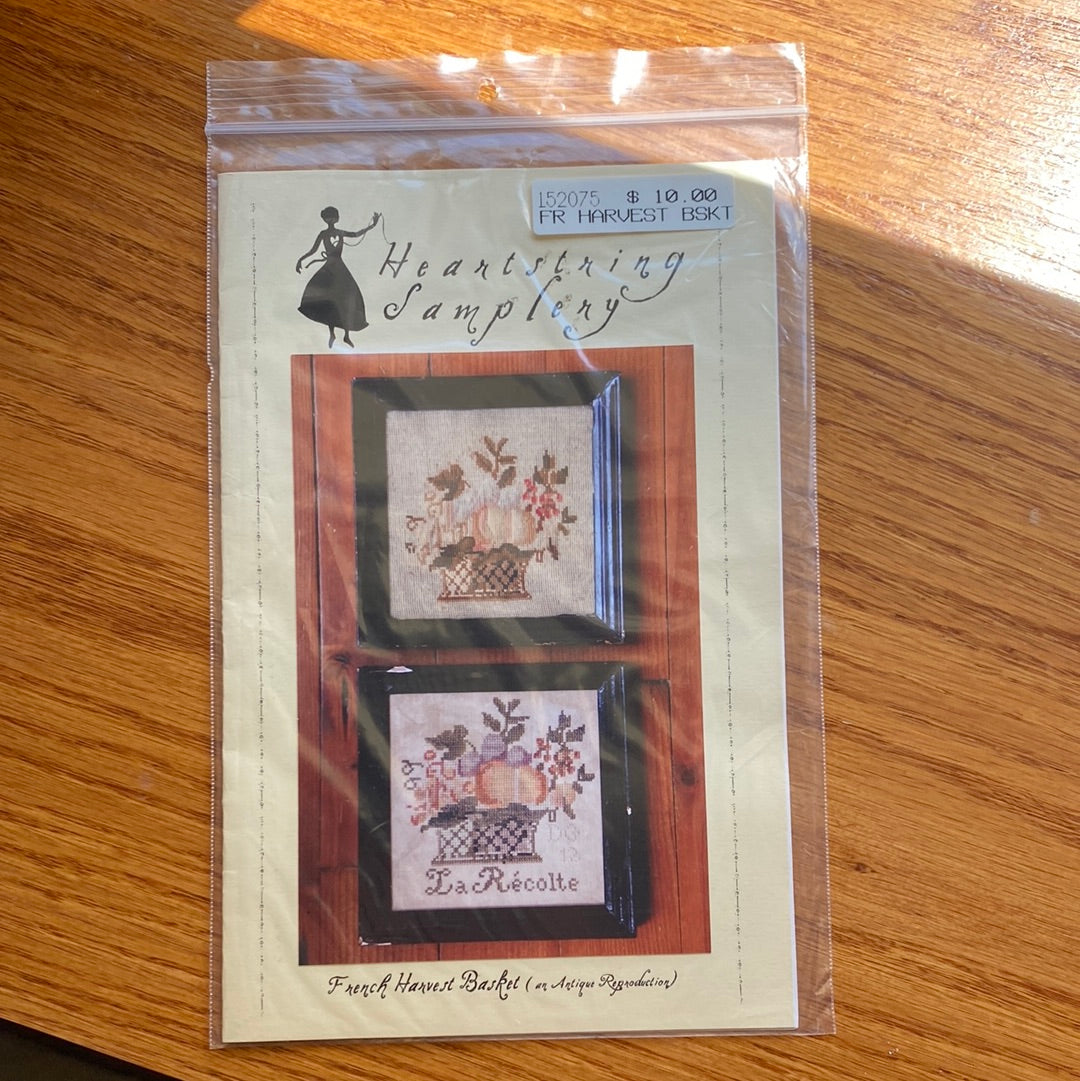 Heartstring Samplery “French Harvest Basket” Chart