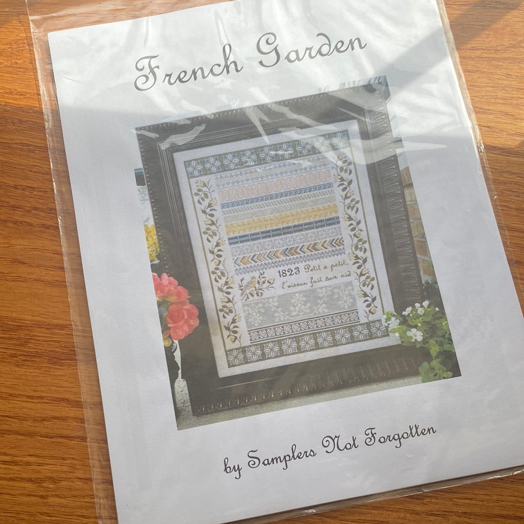 Samplers Not Forgotten “French Garden” Chart