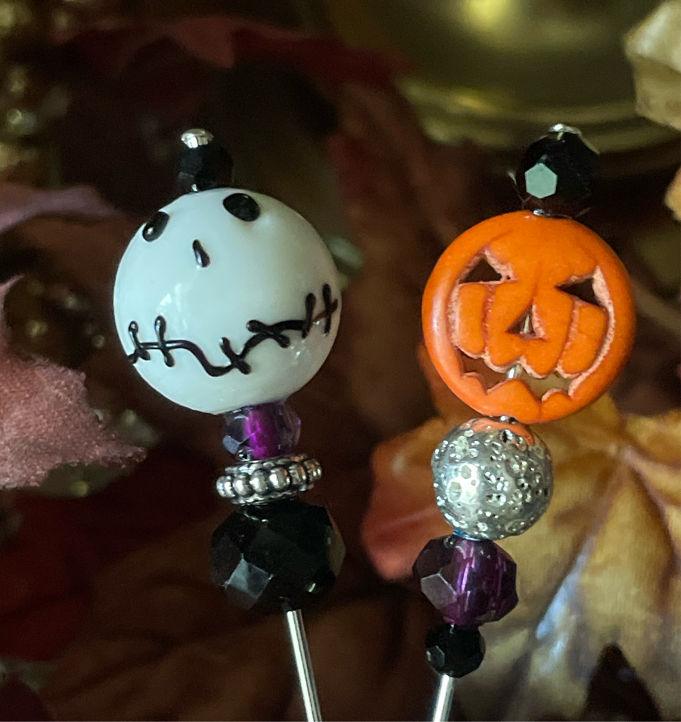 “The Pumpkin King!" Charmed Counting Pins