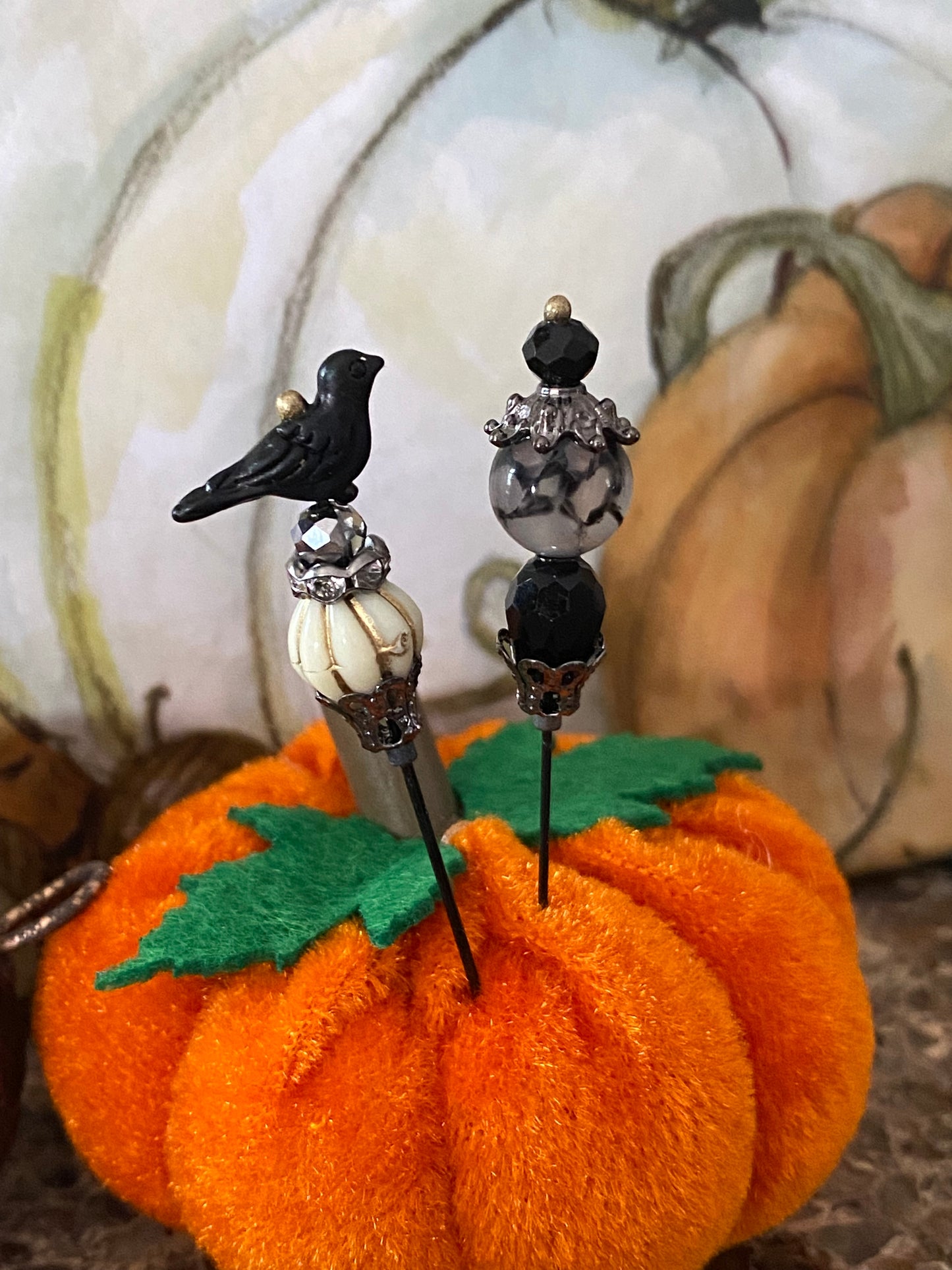 “Hallows’ Manor” Decorative Pins