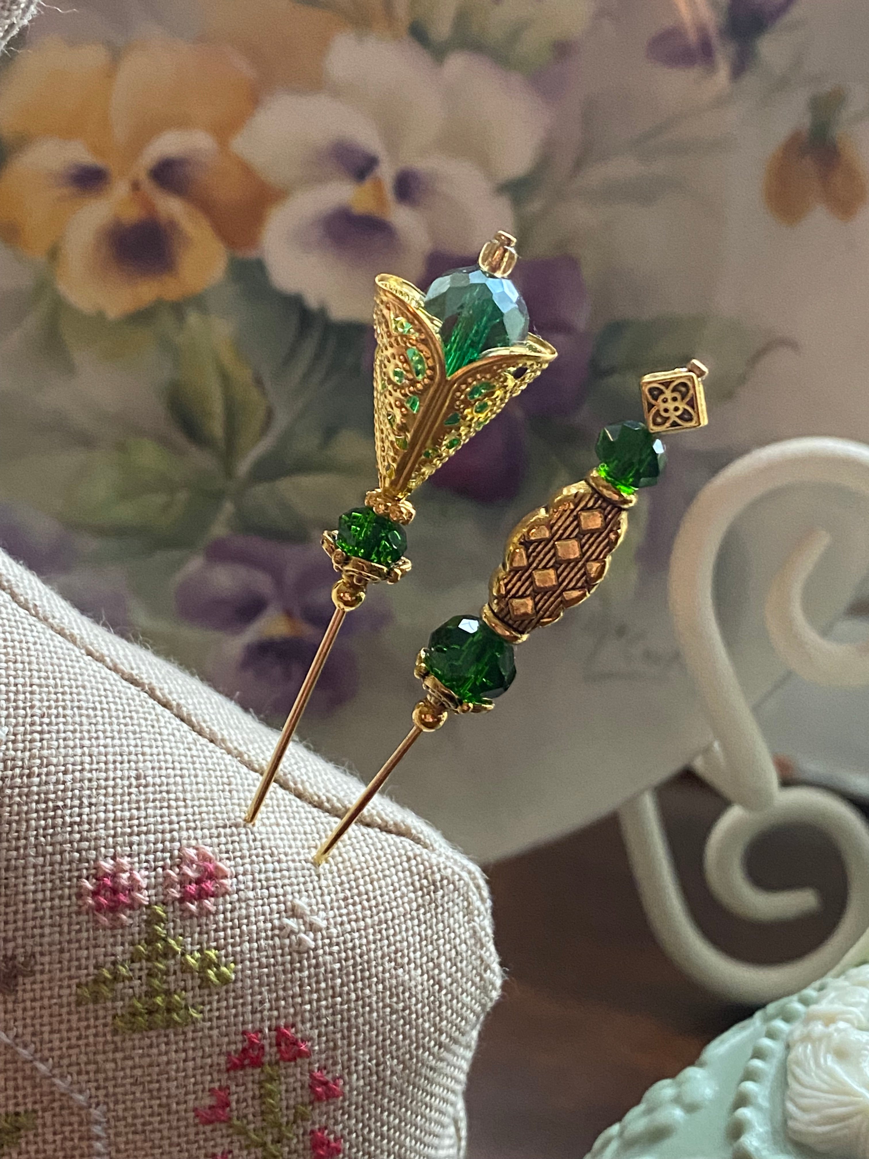 “Highland Heritage” Charmed Counting Pins – Jersey Girl Stitch Co