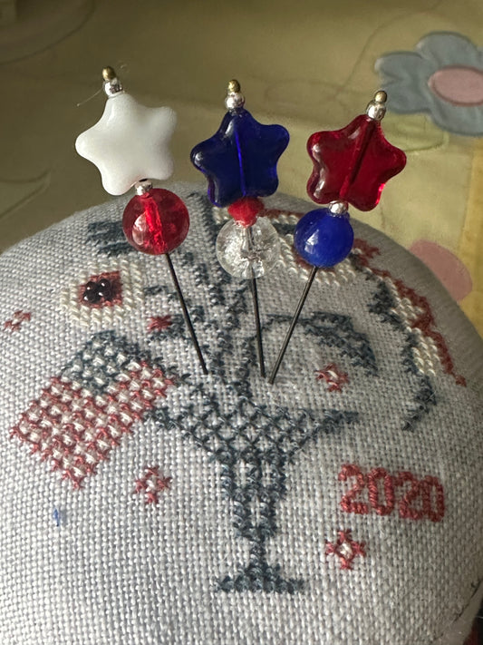 “Stars for Liberty" Decorative Pins