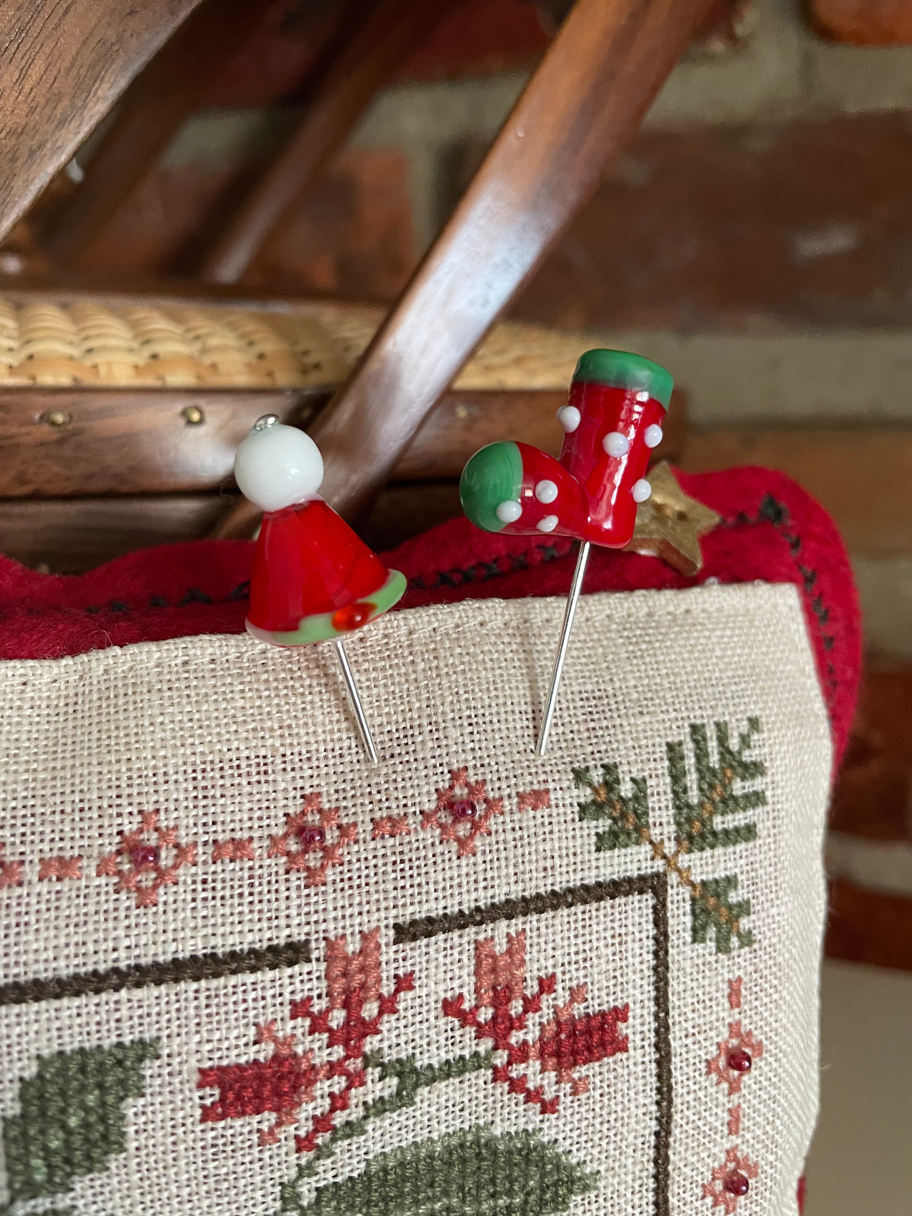 “Elf Laundry” Decorative Pins – Jersey Girl Stitch Co