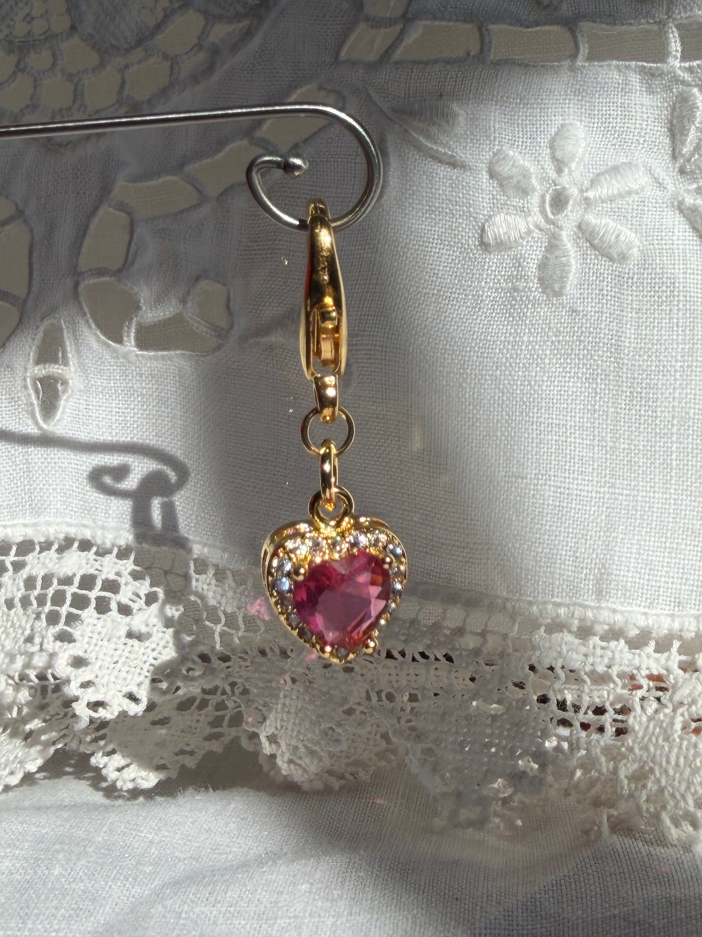 “Bejewel My Heart” Zipper Bling
