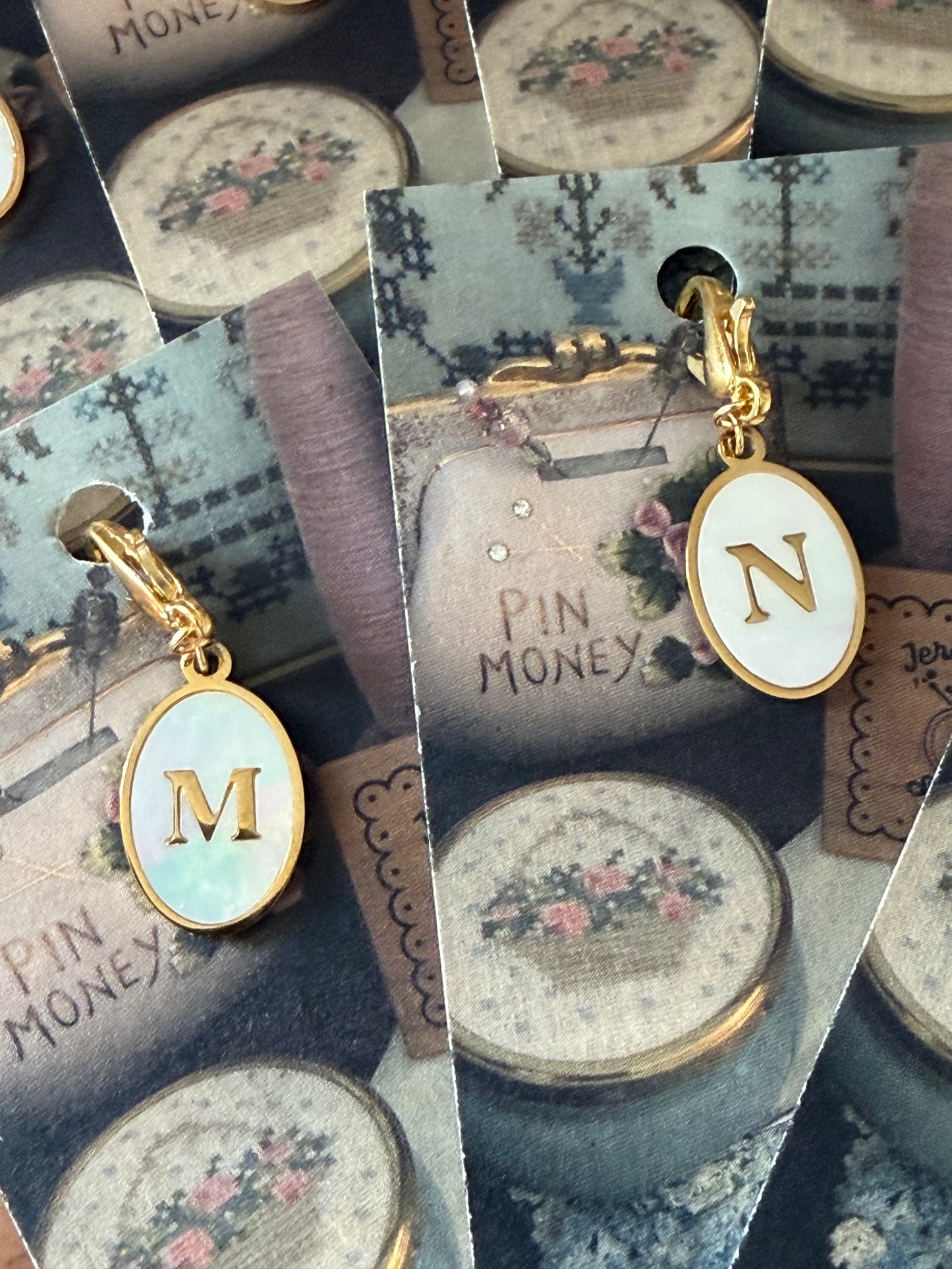“Thee Initial” Zipper Bling
