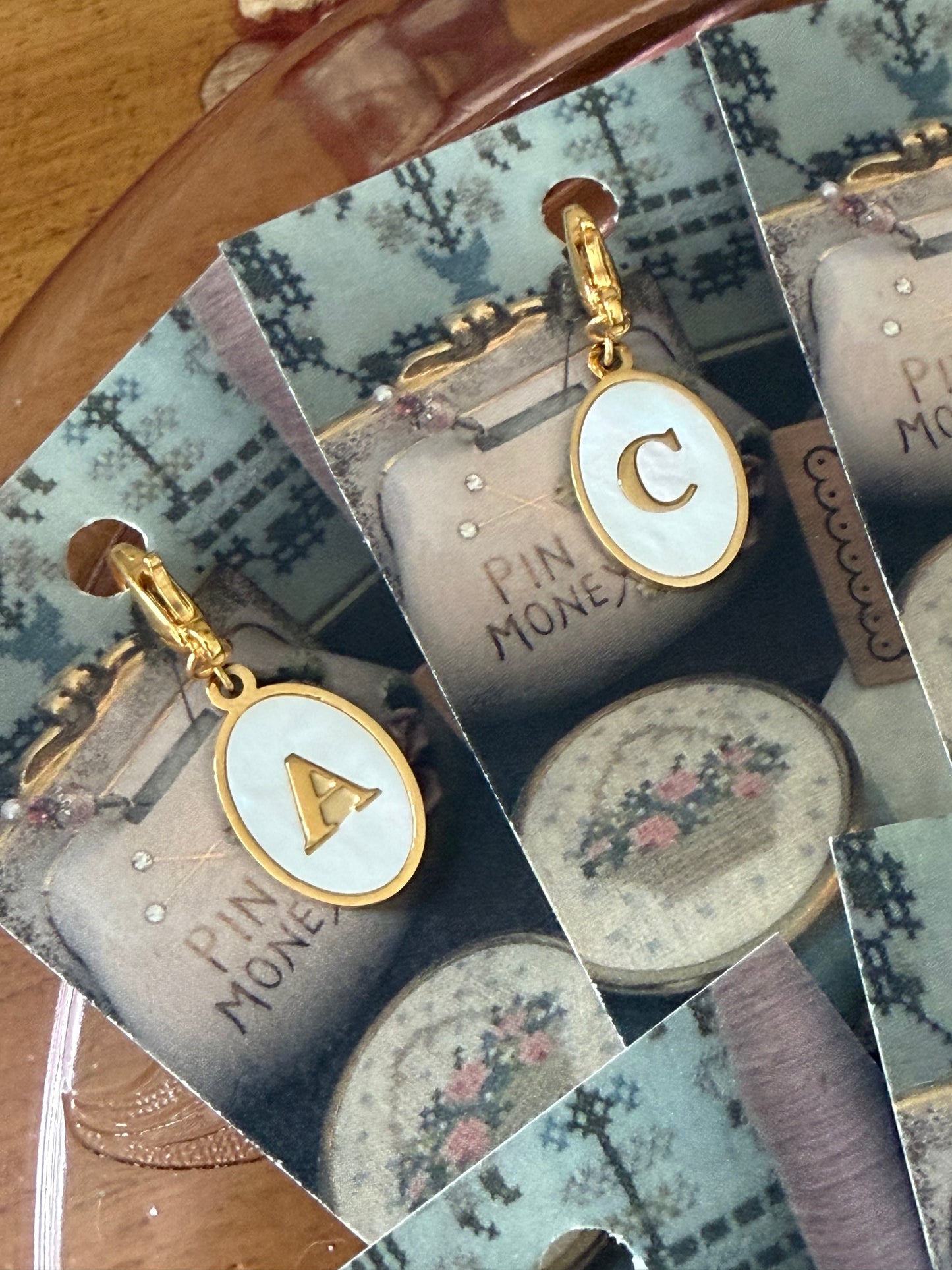 “Thee Initial” Zipper Bling