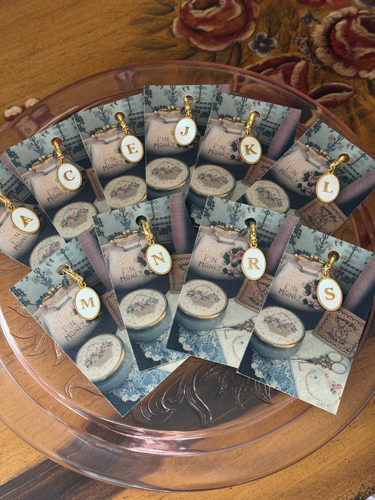 “Thee Initial” Zipper Bling