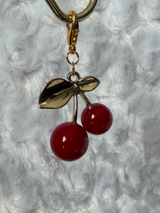 “Sweet as a Cherry” Zipper Bling