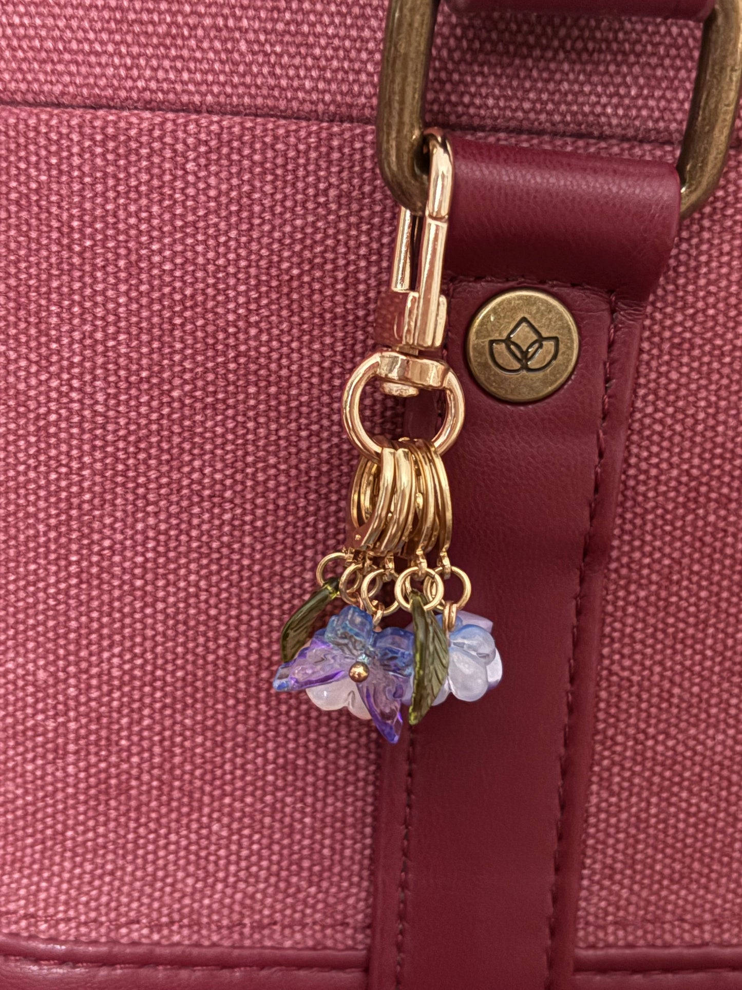 “Needleworker’s Bouquet” Stitch Markers