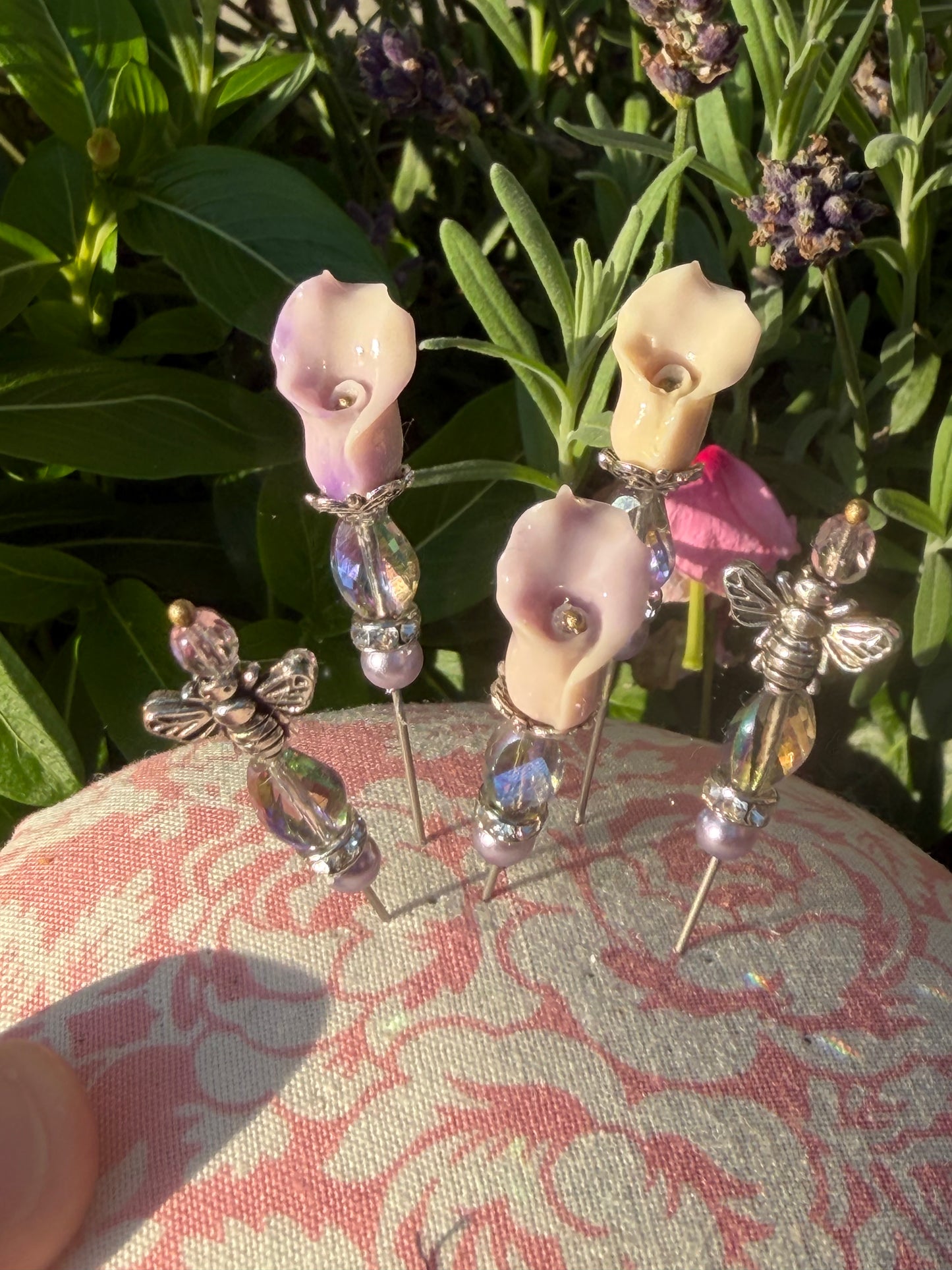 “Lilies for Matisse” Decorative Pins