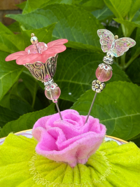 “Summer’s First Bloom” Decorative Pins