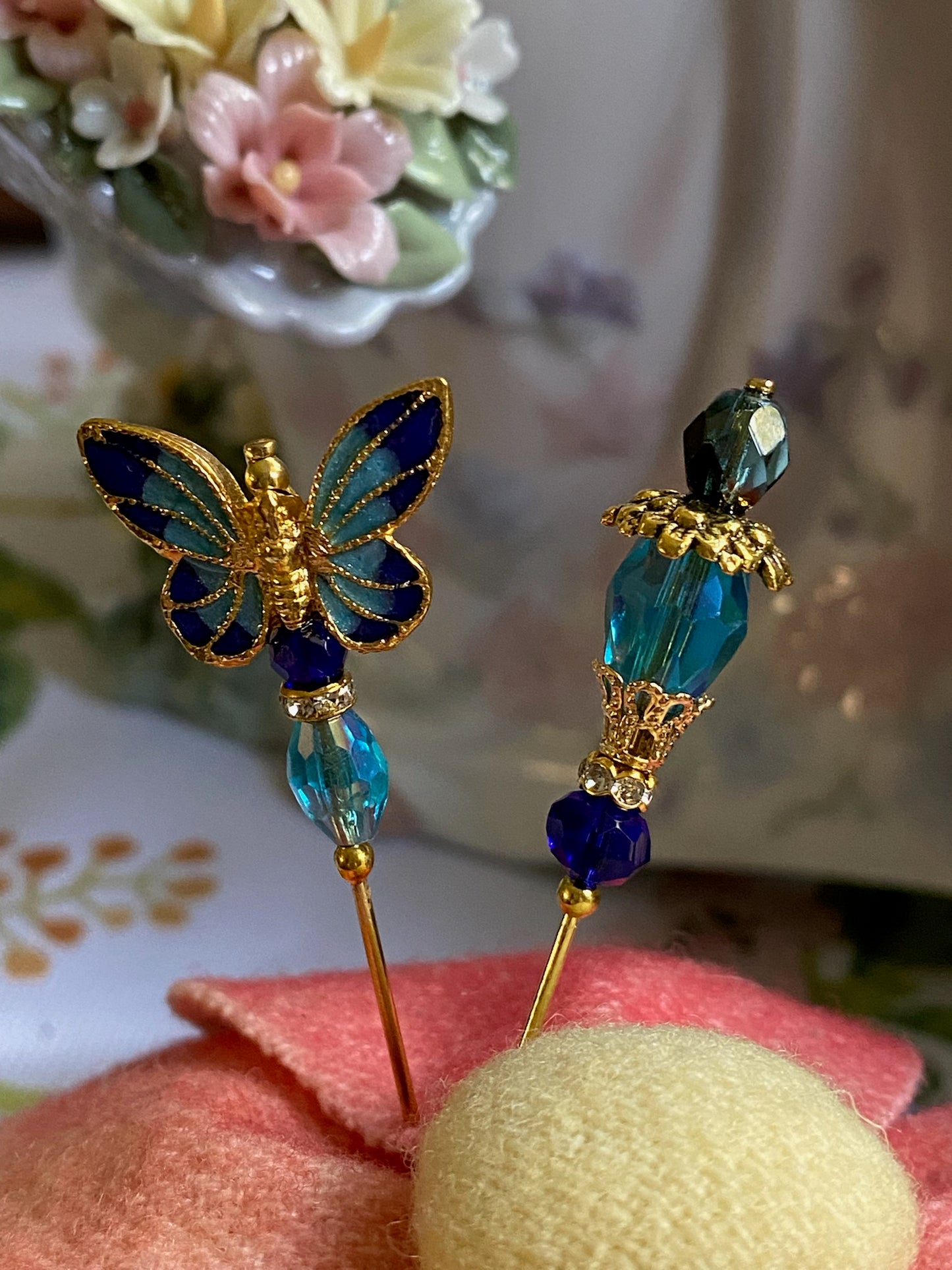 “Flight of the Butterflies” Decorative Pins