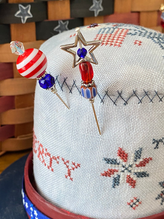 “Stars & Stripes" Decorative Pins